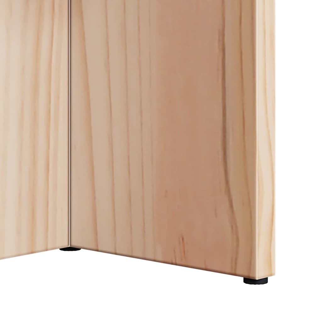 Kaffebord Naturlig 80 x 39,5 x 35 cm Massivt furutre