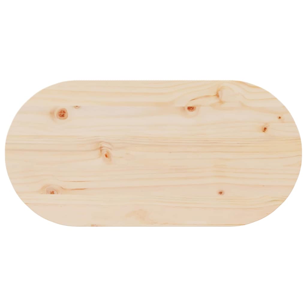Kaffebord Naturlig 80 x 39,5 x 35 cm Massivt furutre