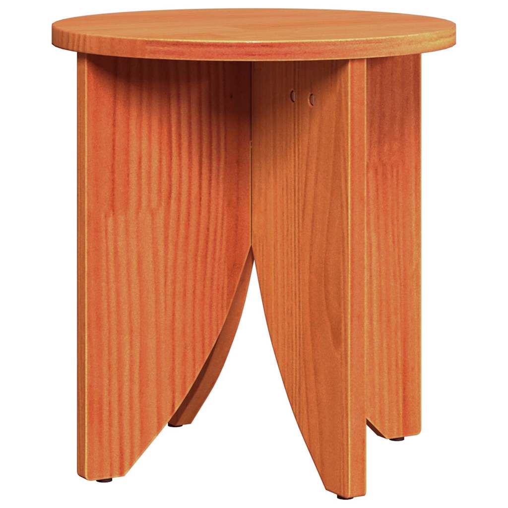 Kaffebord 2 pcs Vokset Brun
