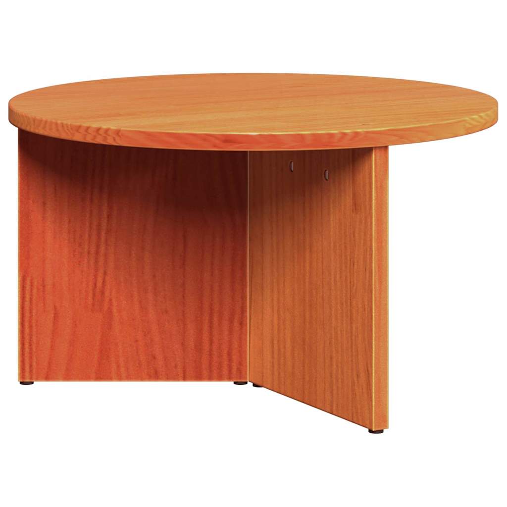 Kaffebord 2 pcs Vokset Brun Massivt furutre