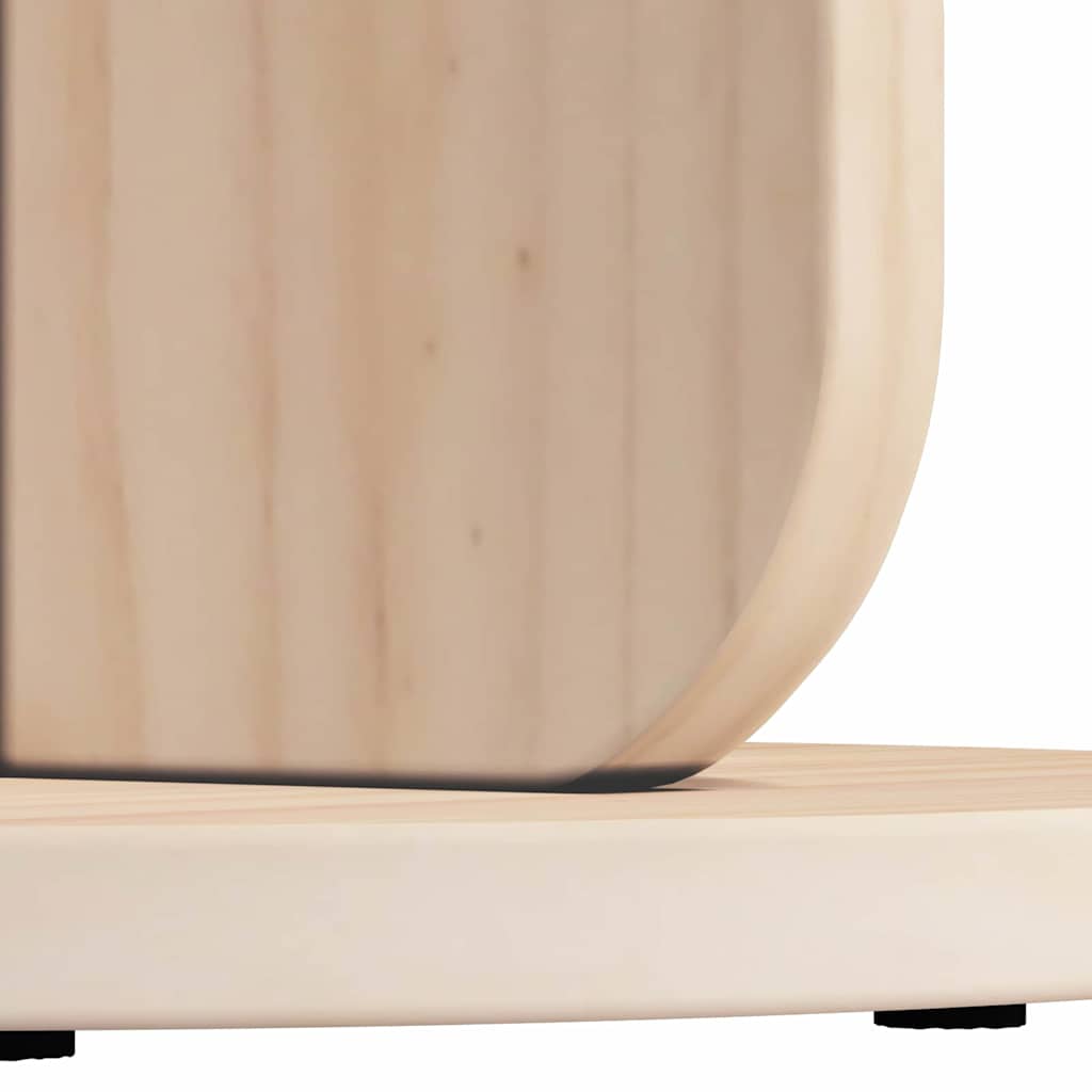 Kaffebord Naturlig 39,5 x 39,5 x 53,5 cm Heltre furu