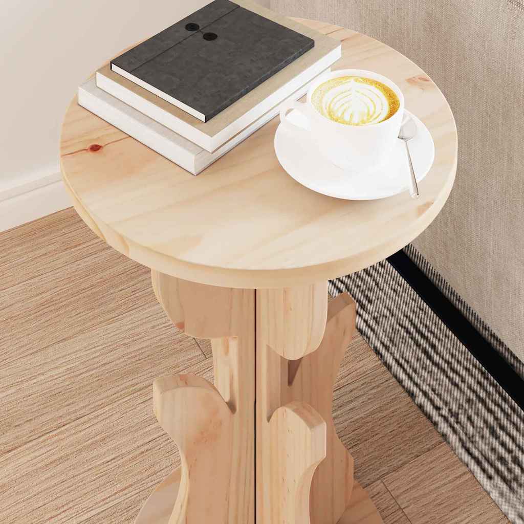 Kaffebord Naturlig 39,5 x 39,5 x 53,5 cm Heltre furu