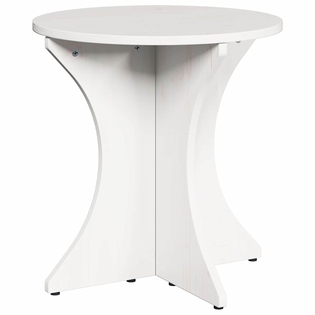 Kaffebord 2 pcs Hvit Heltre furu
