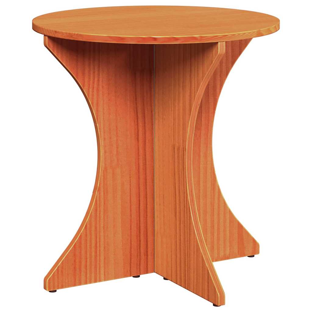 Kaffebord 3 pcs Vokset Brun