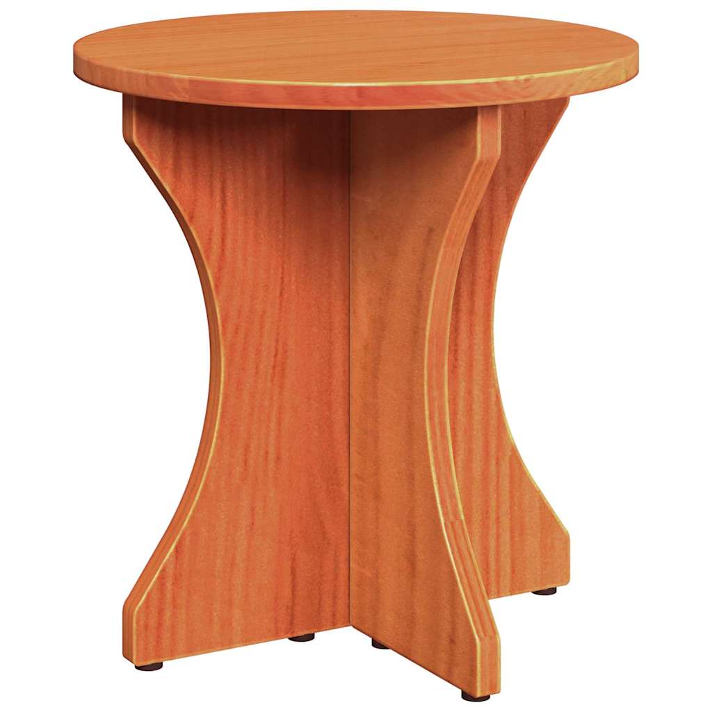 Kaffebord 3 pcs Vokset Brun