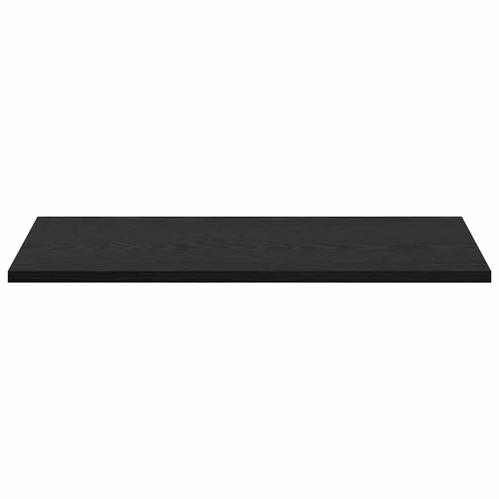 Bokhyllebrett 4 pcs Svart 60 x 30 x 1,5 cm Konstruert tre