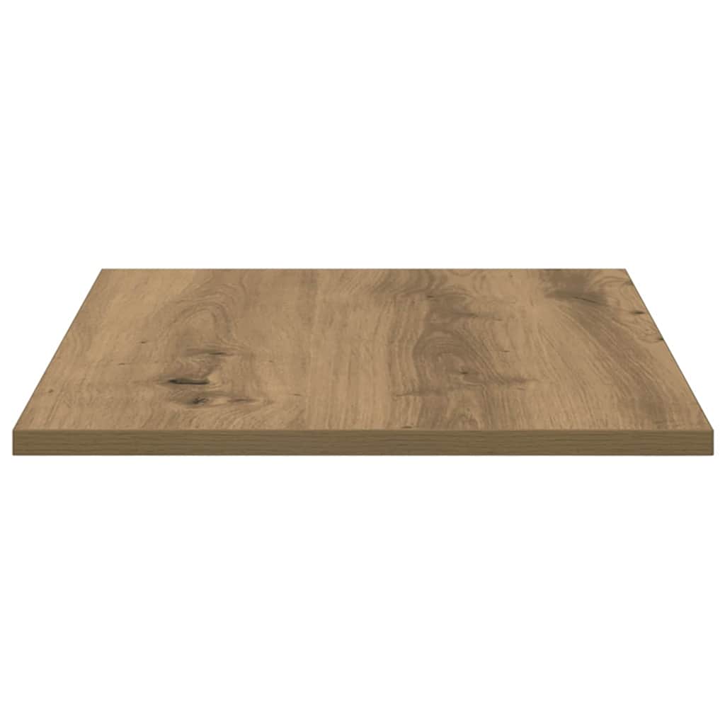 Bokhyllebrett 3 nivåer 4 pcs 60 x 40 x 1,5 cm Konstruert tre