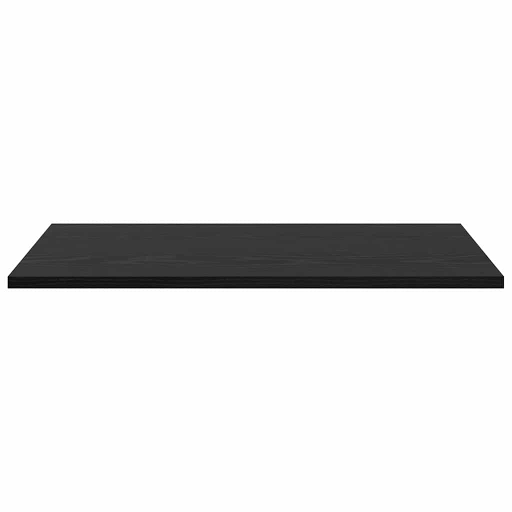 Bokhyllebrett 4 pcs Svart 60 x 40 x 1,5 cm Konstruert tre