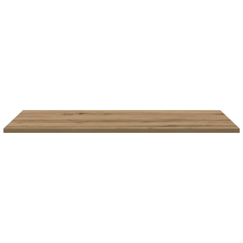 Bokhyllebrett 4 pcs Brun 80 x 40 x 1,5 cm Konstruert tre