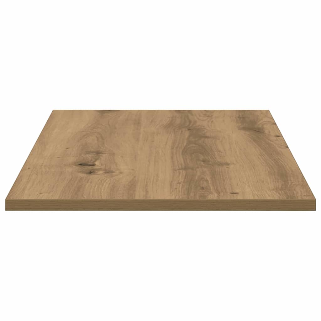 Bokhyllebrett 4 pcs Brun 80 x 40 x 1,5 cm Konstruert tre