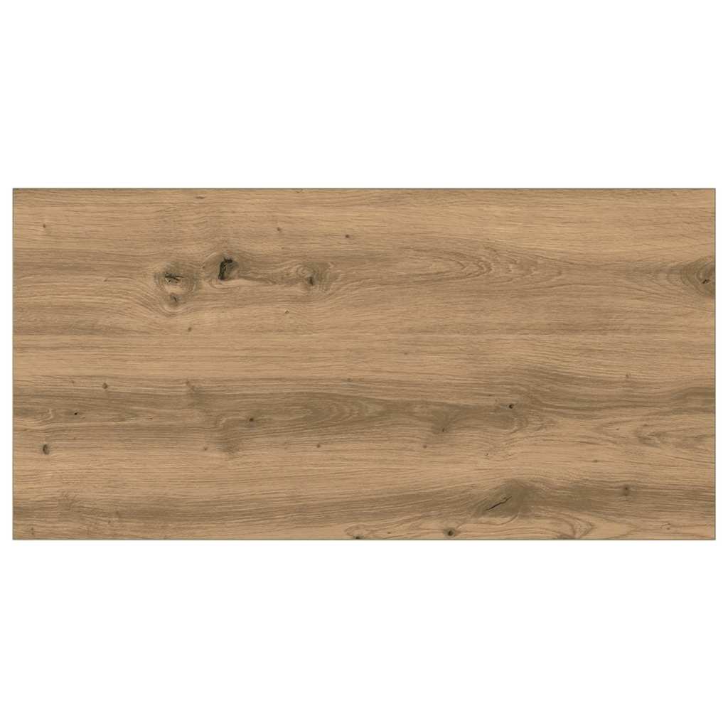 Bokhyllebrett 4 pcs Brun 80 x 40 x 1,5 cm Konstruert tre