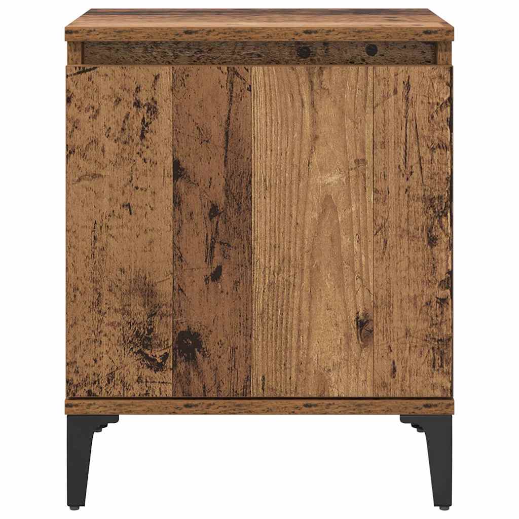 Nattbordskap Gammelt tre 40 x 30 x 50 cm Konstruert tre