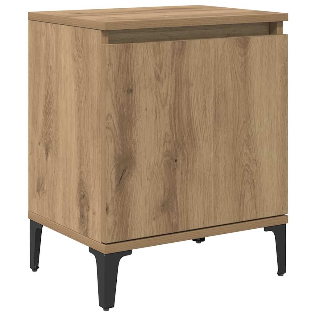 Nattbordskap Artisan Eik 40 x 30 x 50 cm Konstruert tre