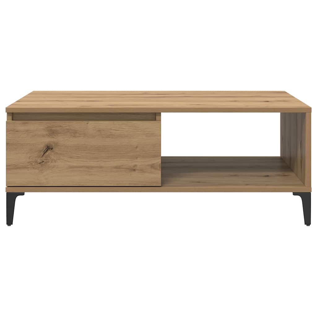Kaffebord artisan eik 90 x 60 x 35 cm Konstruert tre