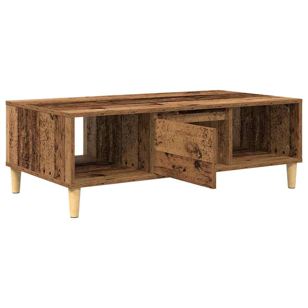Kaffebord Gammelt tre 102 x 55 x 35 cm Konstruert tre