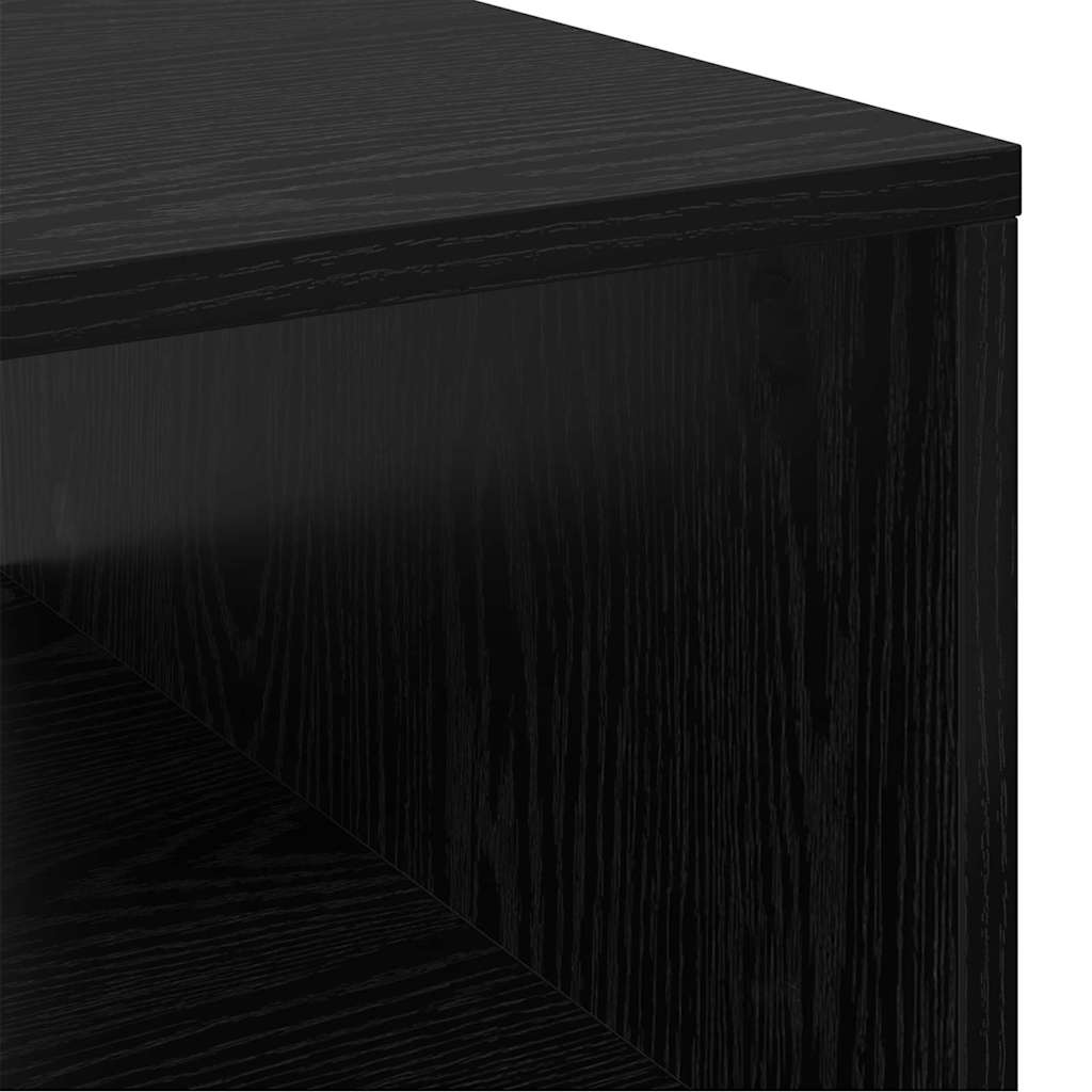 Kaffebord Svart Eik 102 x 55 x 35 cm Konstruert tre