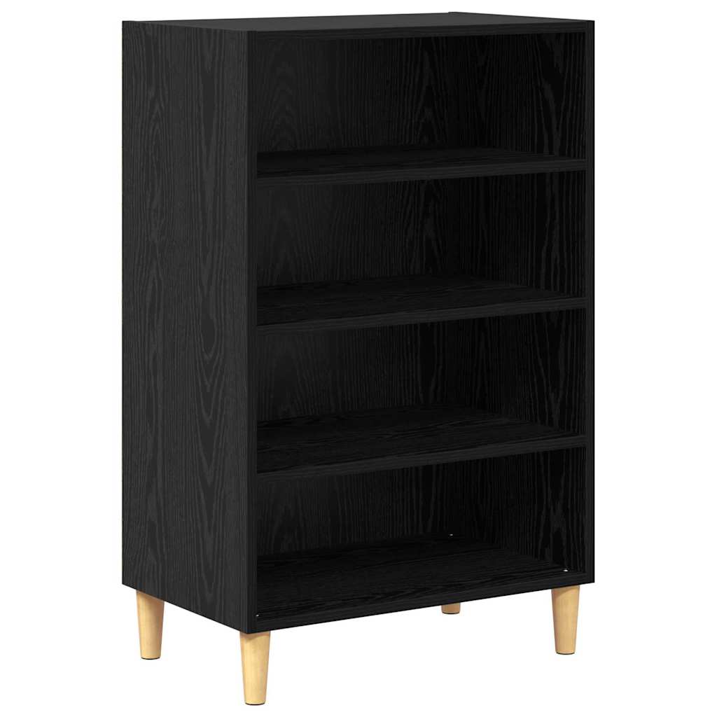 Serviesskap Svart Eik 57 x 35 x 89,5 cm Konstruert tre