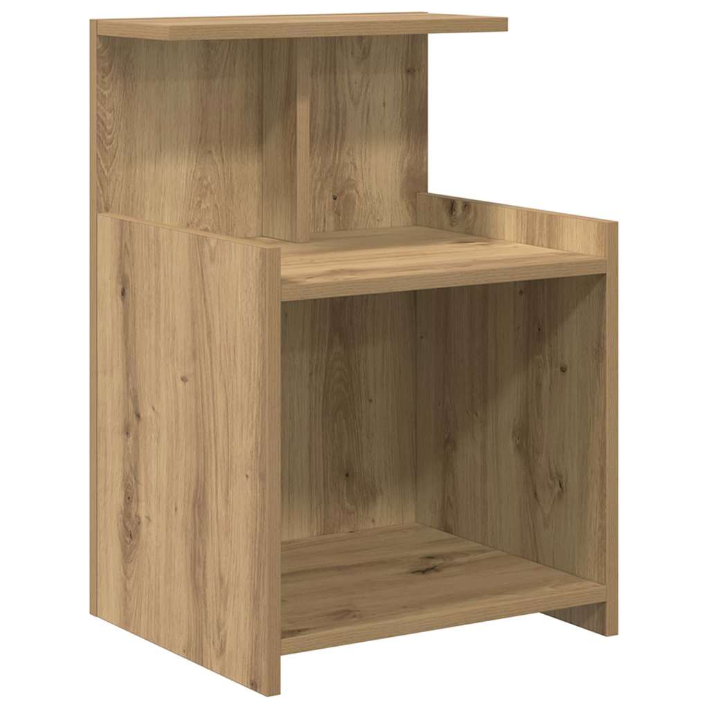 Nattbordskap Artisan Eik 40 x 35 x 60 cm Konstruert tre
