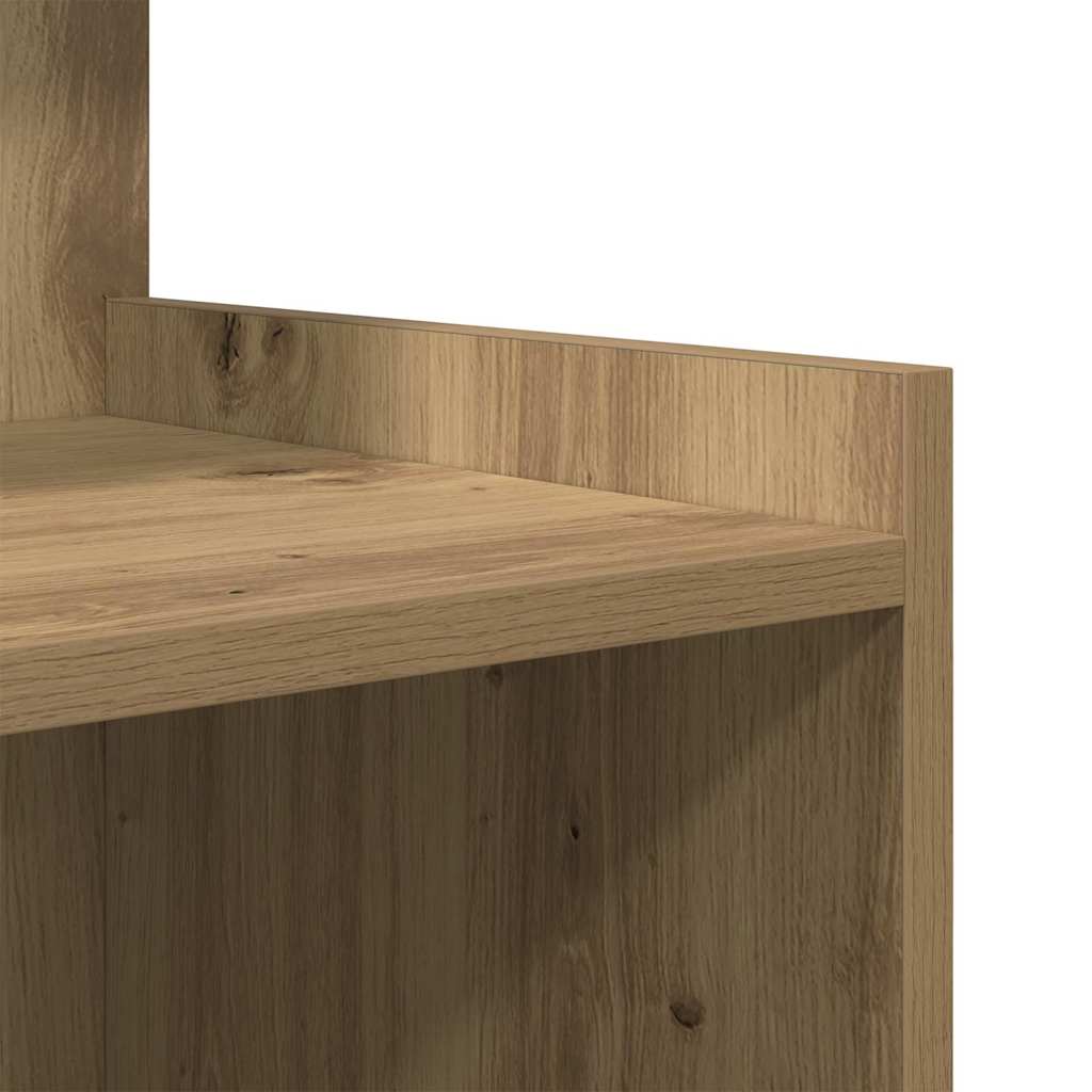 Nattbordskap 2 pcs Artisan Eik 40 x 35 x 60 cm Konstruert tre