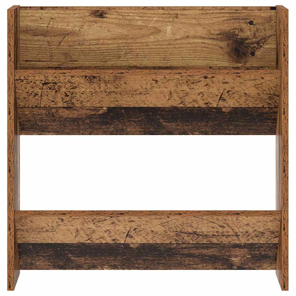Sko Skap med hylle Gammelt tre 60 x 18 x 60 cm Konstruert tre