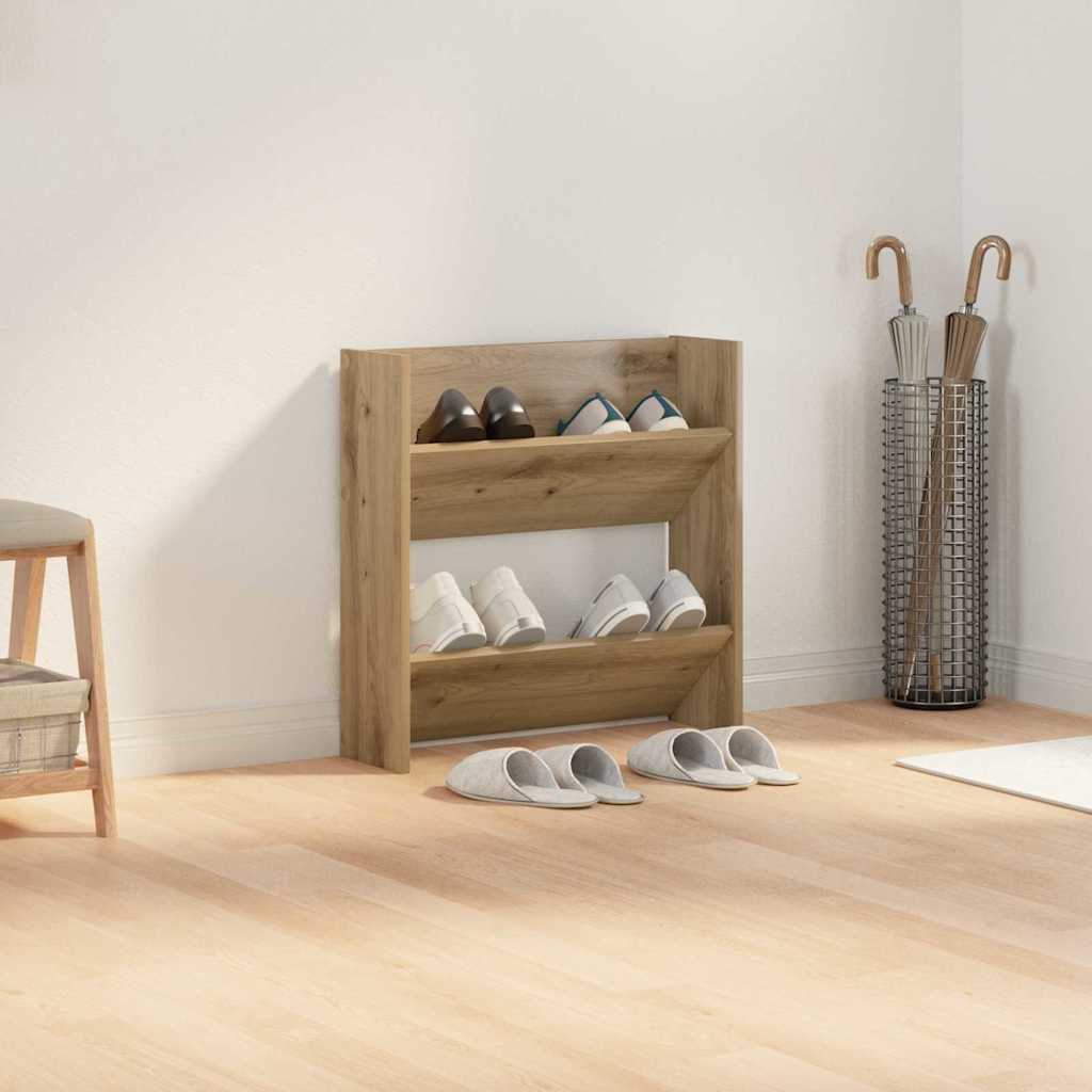 Sko Skap med hylle Artisan Eik 60 x 18 x 60 cm Konstruert tre