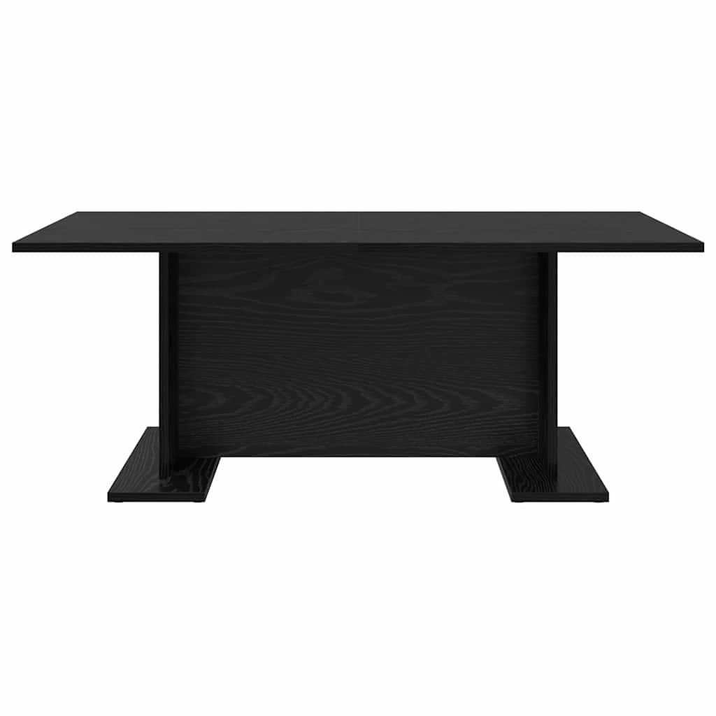 Kaffebord Svart eik 103,5 x 60 x 40 cm Konstruert tre