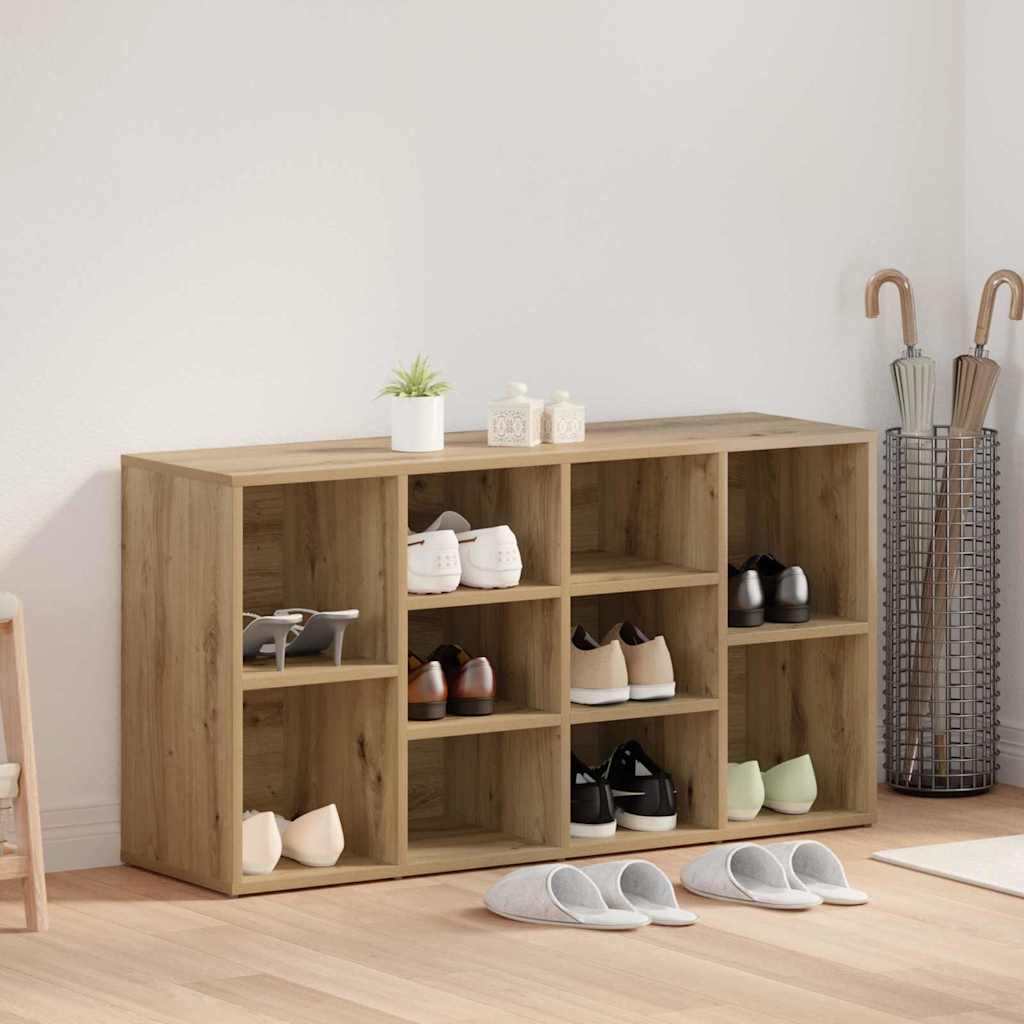 Skobenk med hylle Artisan Eik 103 x 30 x 54,5 cm Konstruert tre