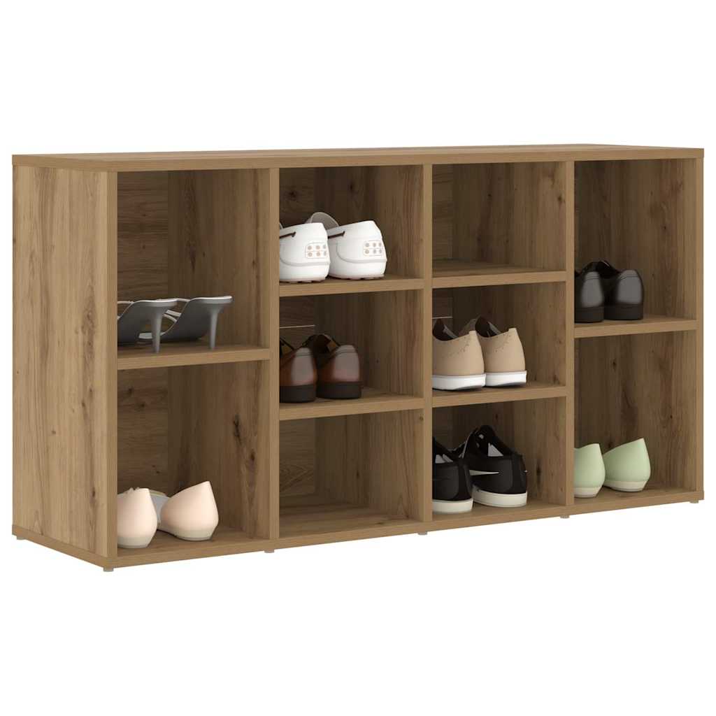 Skobenk med hylle Artisan Eik 103 x 30 x 54,5 cm Konstruert tre