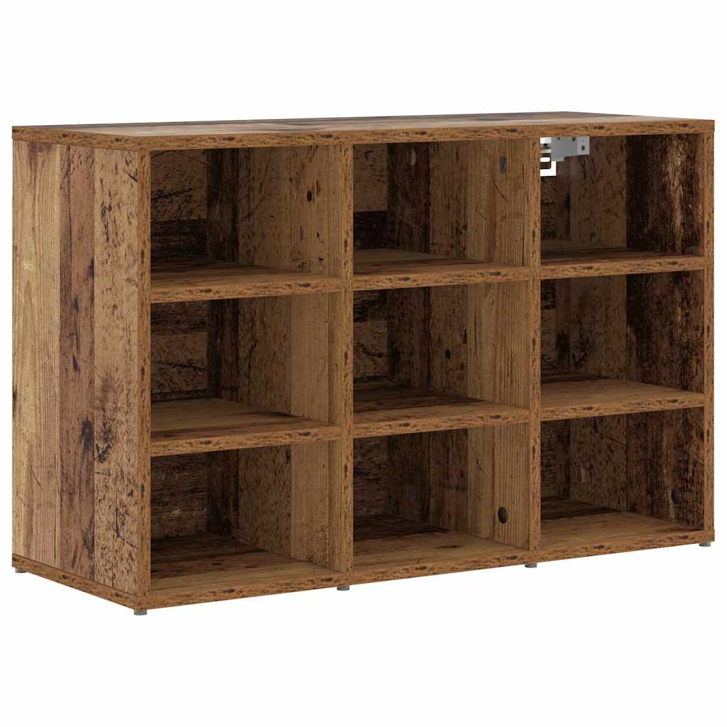 Sko Skap med hylle Gammelt tre 77,5 x 30 x 51 cm Konstruert tre
