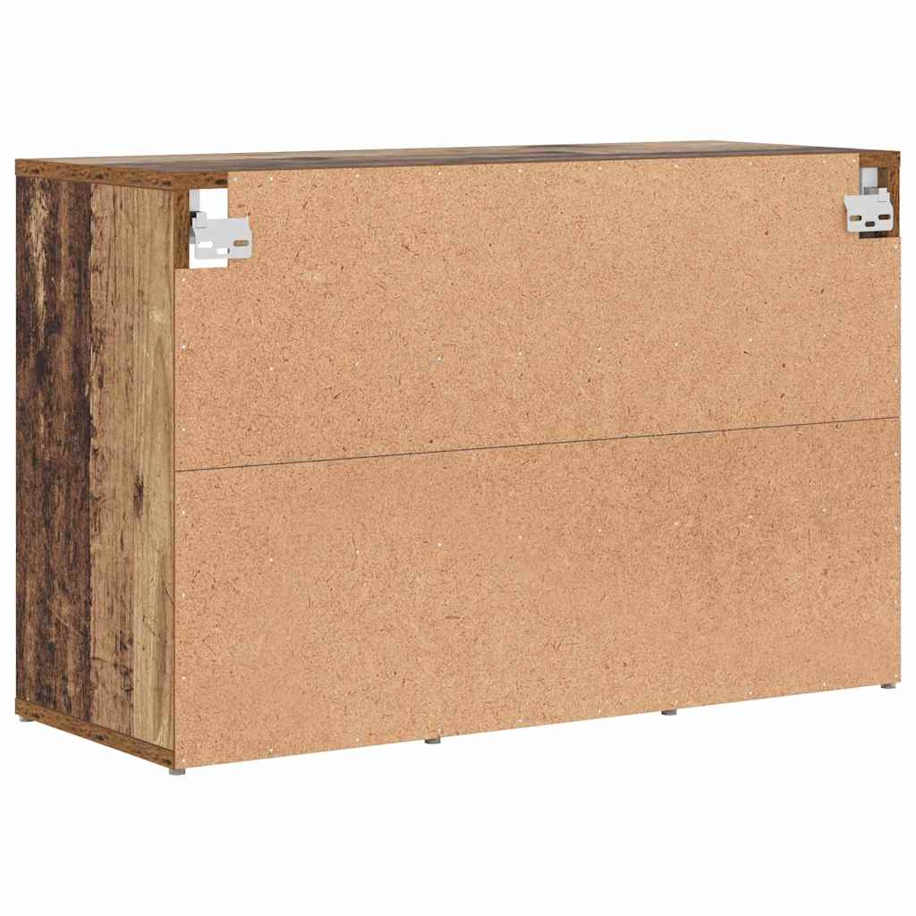 Sko Skap med hylle Gammelt tre 77,5 x 30 x 51 cm Konstruert tre