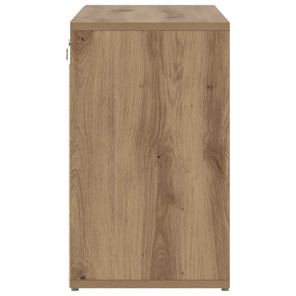 Sko Skap 77,5 x 30 x 51 cm Konstruert tre Artisan Eik