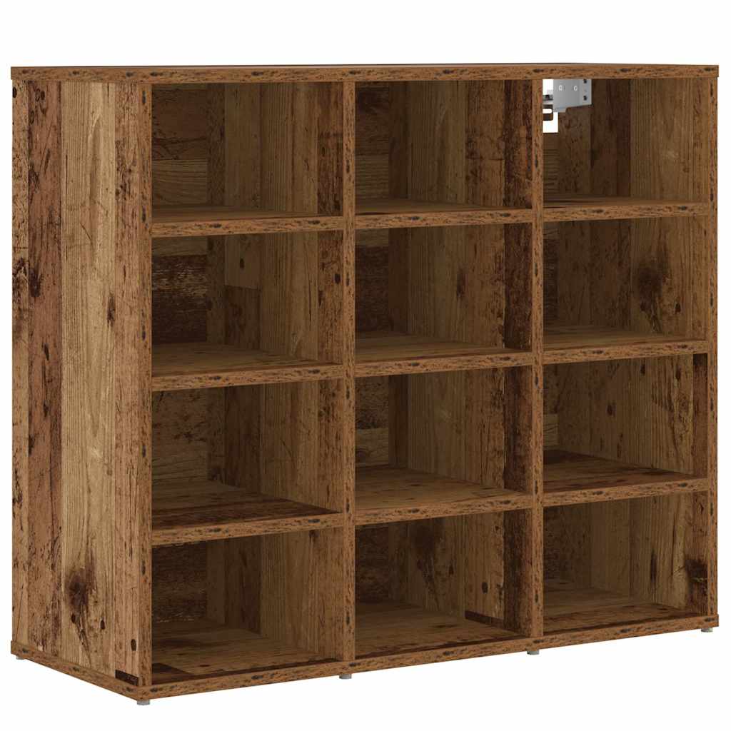Sko Skap med hylle Gammelt tre 77,5 x 30 x 67 cm Konstruert tre