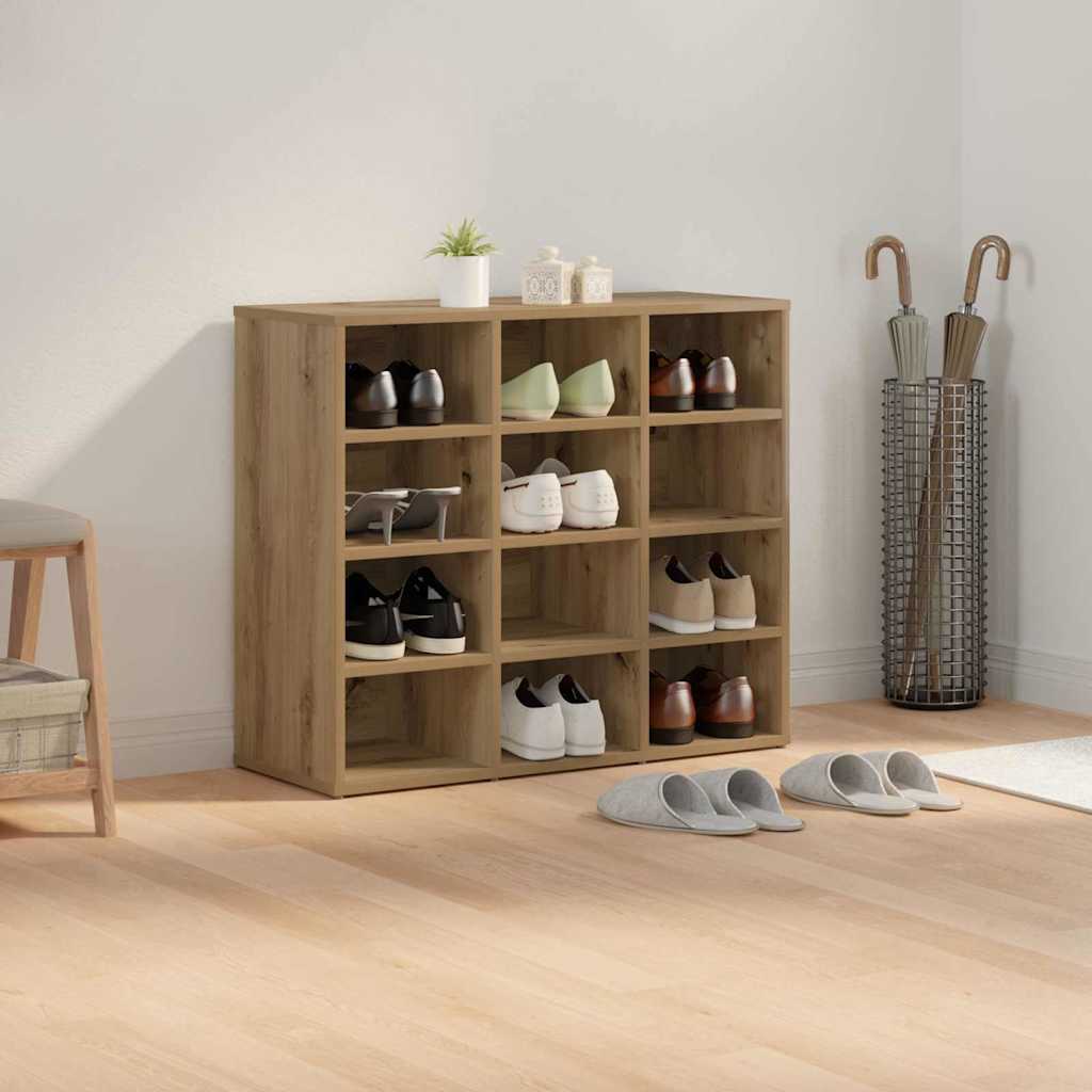 Sko Skap med hylle Artisan Eik 77,5 x 30 x 67 cm Konstruert tre