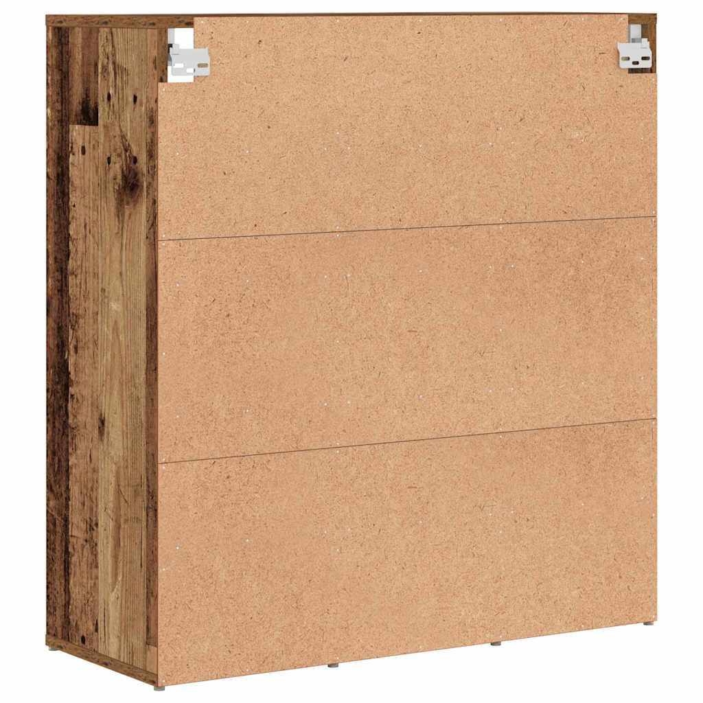 Sko Skap Gammelt tre 77,5 x 30 x 83,5 cm Konstruert tre