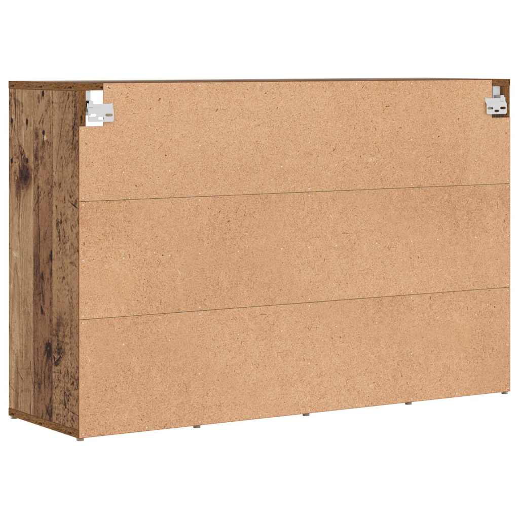 Sko Skap med hylle Gammelt tre 103 x 30 x 67 cm Konstruert tre