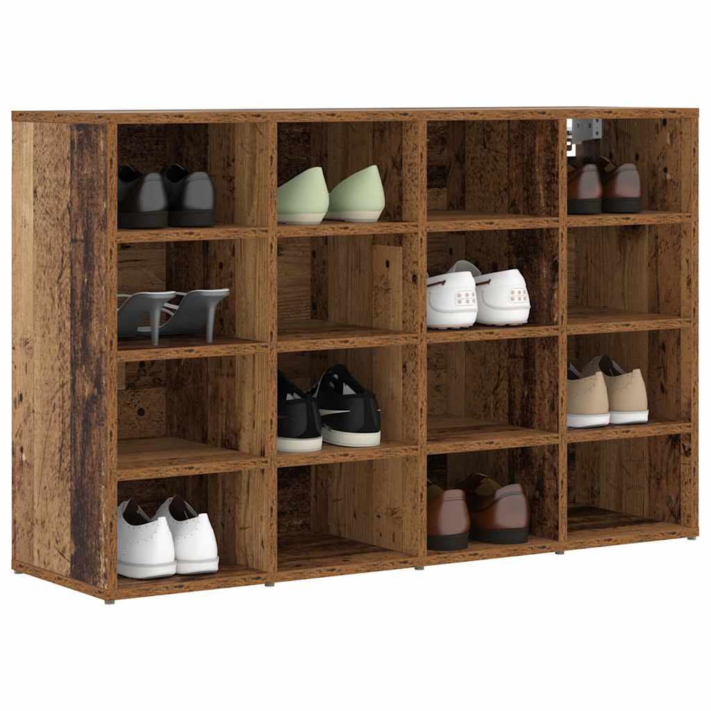 Sko Skap med hylle Gammelt tre 103 x 30 x 67 cm Konstruert tre