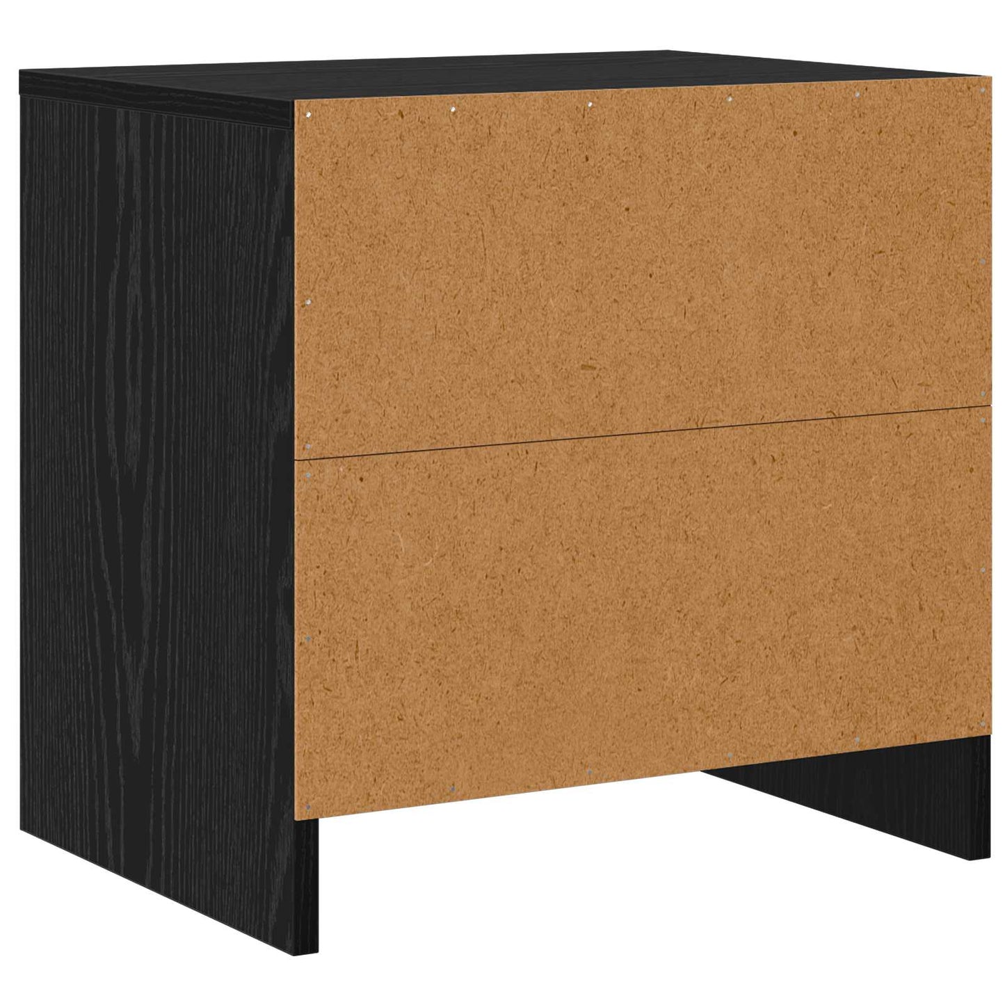 Nattbordskap Svart Eik 45 x 34 x 44,5 cm Konstruert tre