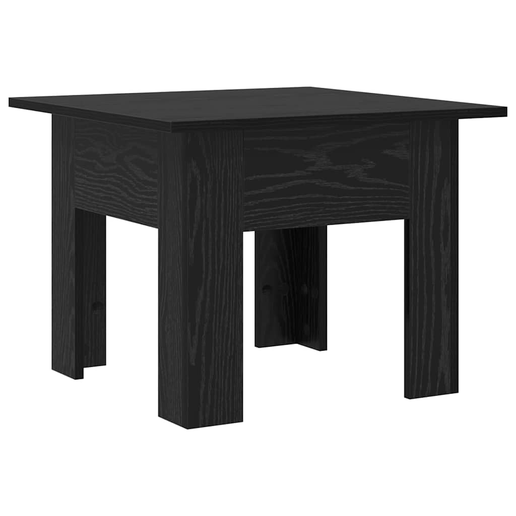 Kaffebord Svart Eik 55 x 55 x 42 cm Konstruert tre