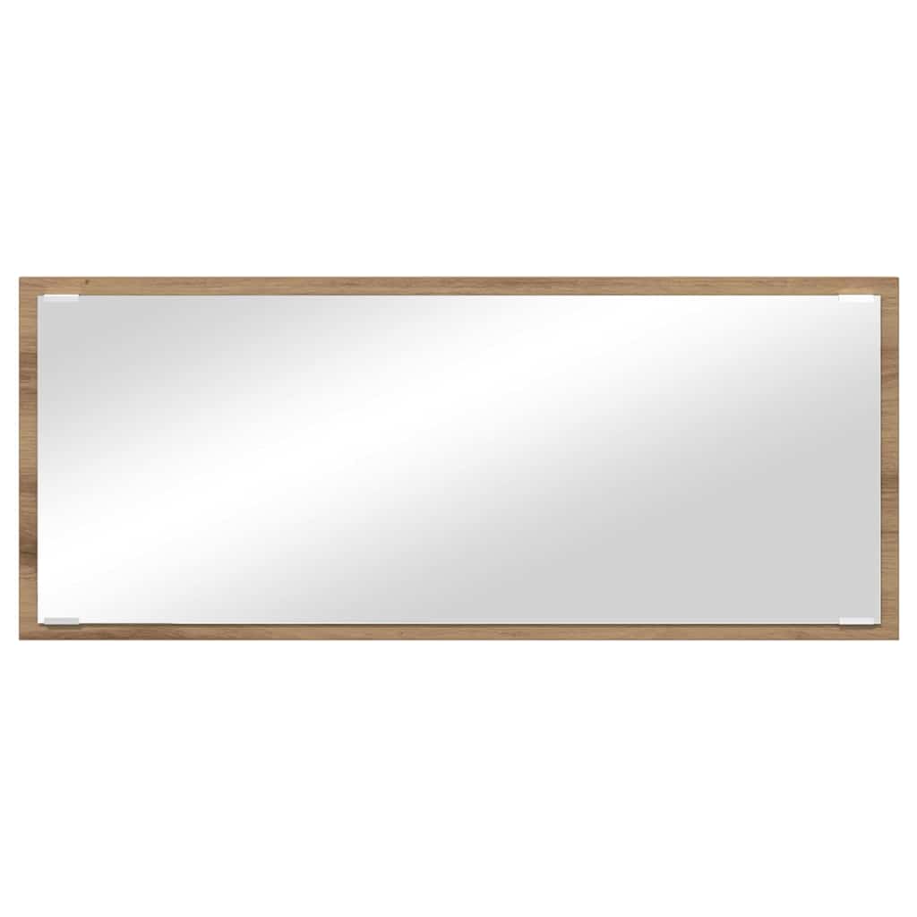Speil Veggmontert Artisan Eik 90 x 8,5 x 37 cm Konstruert tre