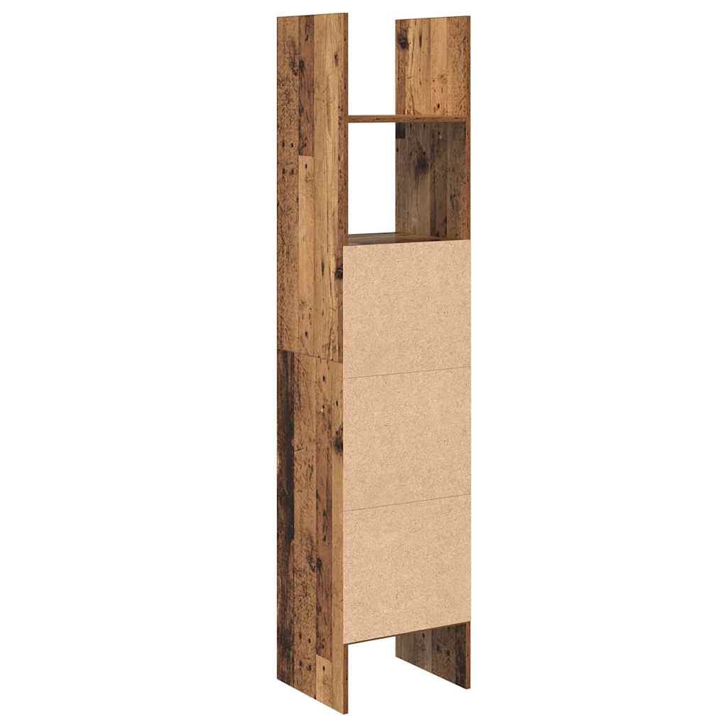 Bokskap Gammelt tre 40 x 35 x 180 cm Konstruert tre