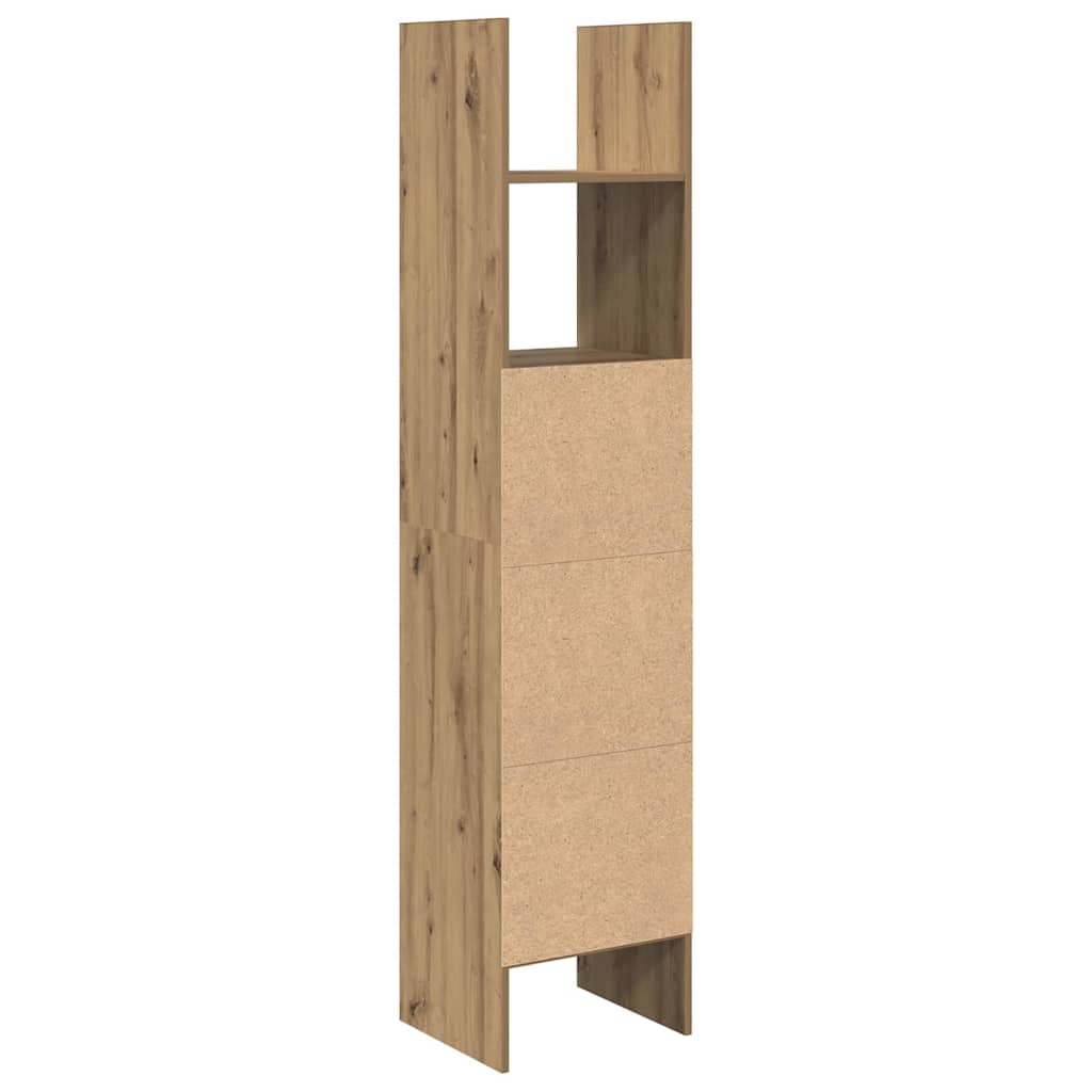 Bokskap artisan eik 40 x 35 x 180 cm Konstruert tre
