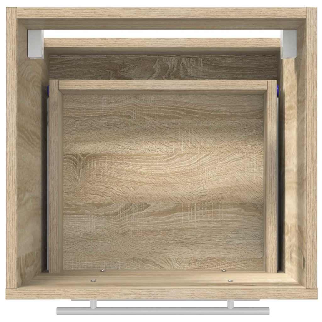 Baderomsinnredningssett med skuff Brun 41 x 38,5 x 48 cm
