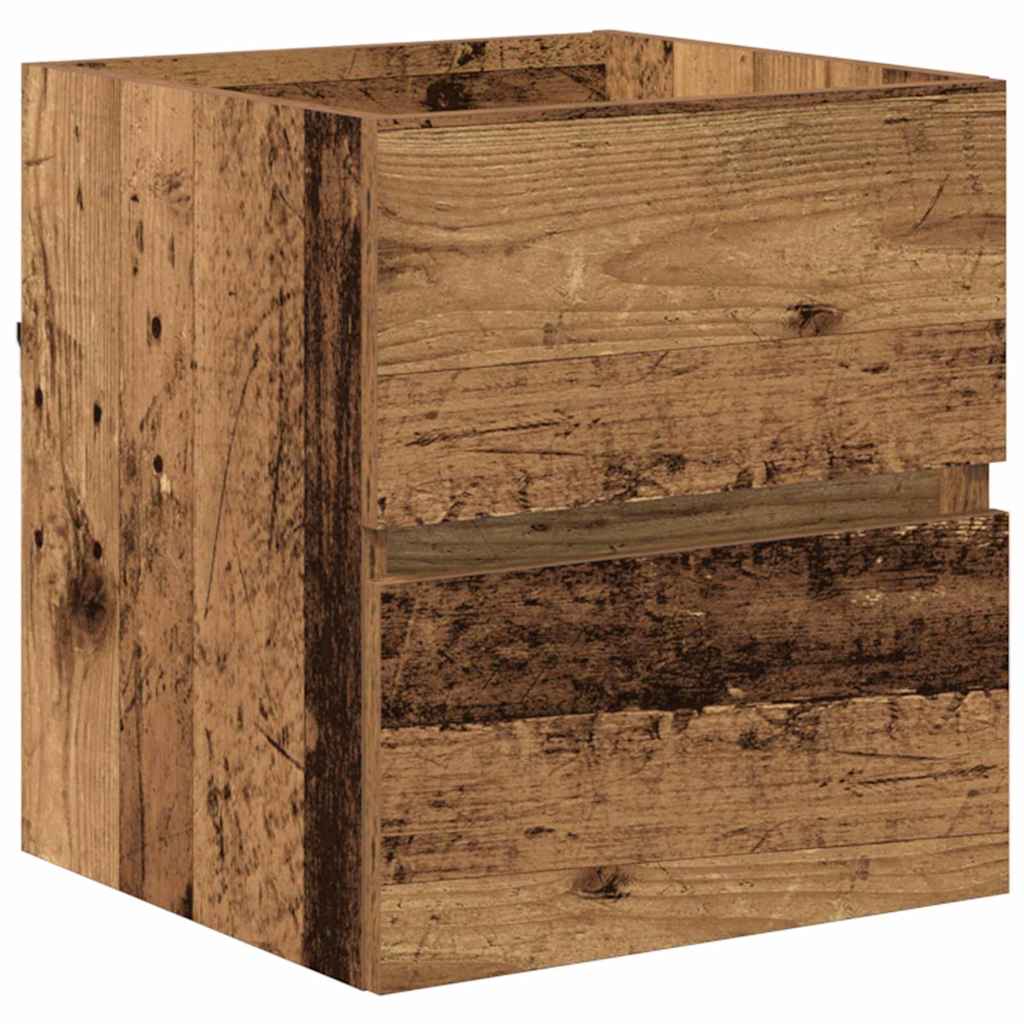 Baderomsskap Gamle tre 41 x 38,5 x 45 cm Konstruert tre