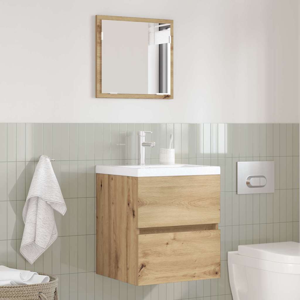 Baderomsskap Artisan Eik 41 x 38,5 x 45 cm Konstruert tre