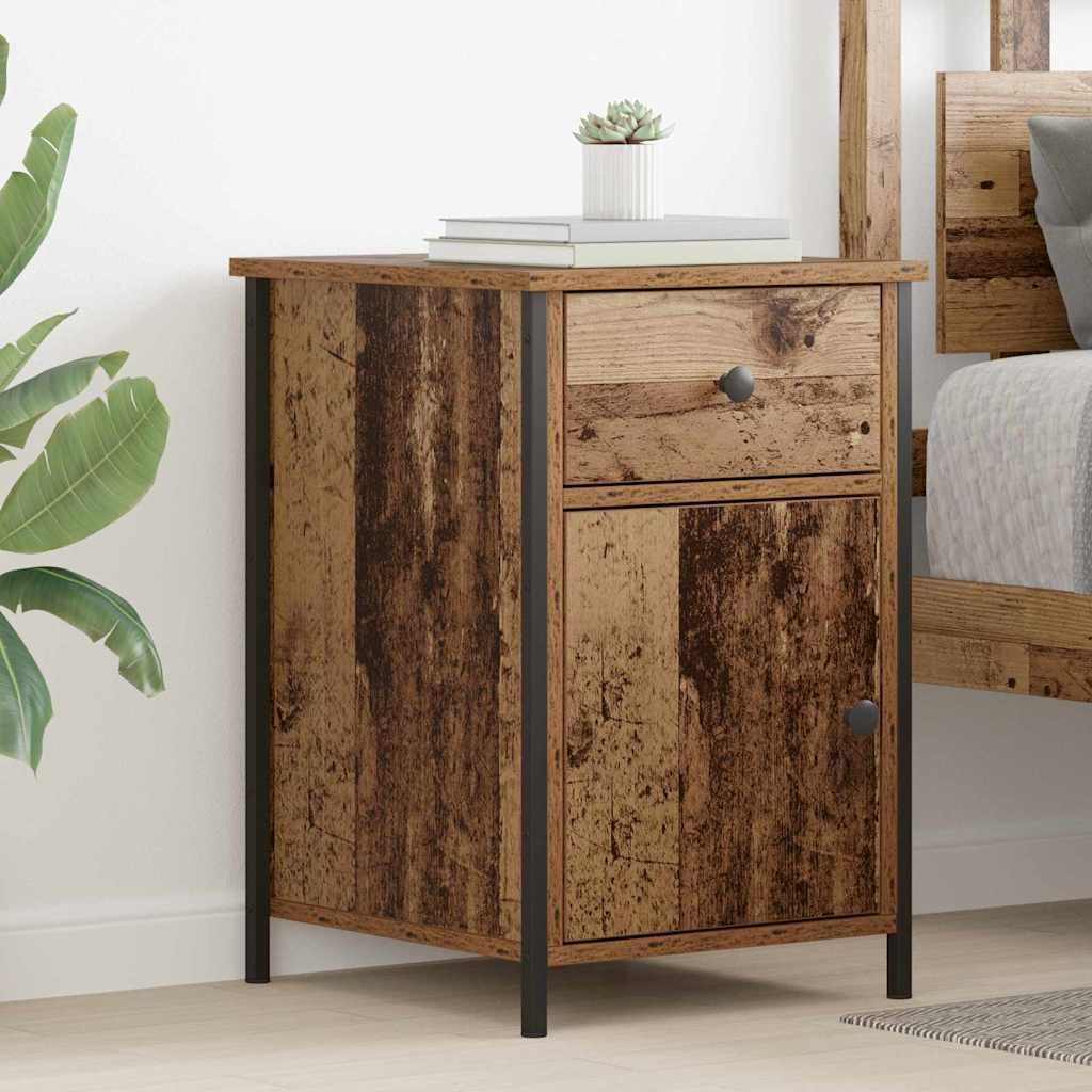 Nattbordskap Gammelt tre 40 x 42 x 60 cm Konstruert tre