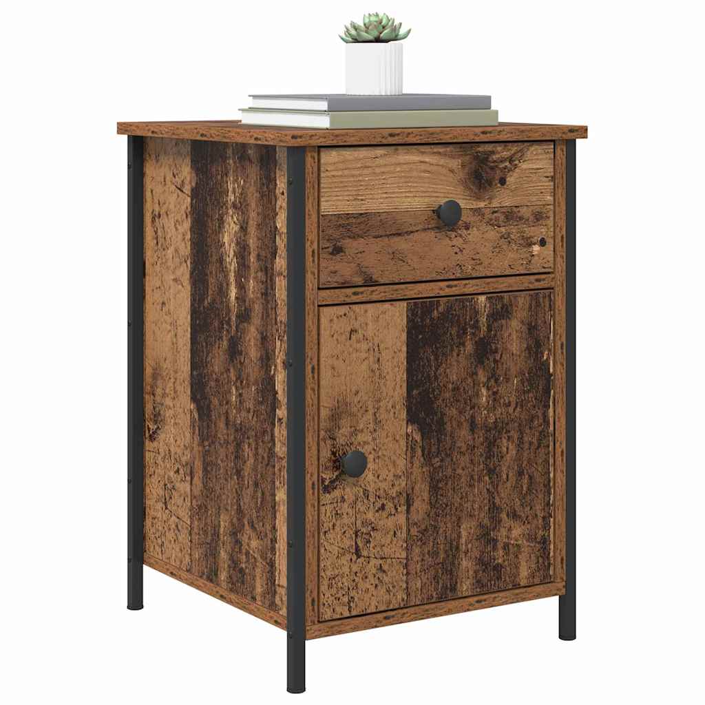 Nattbordskap Gammelt tre 40 x 42 x 60 cm Konstruert tre