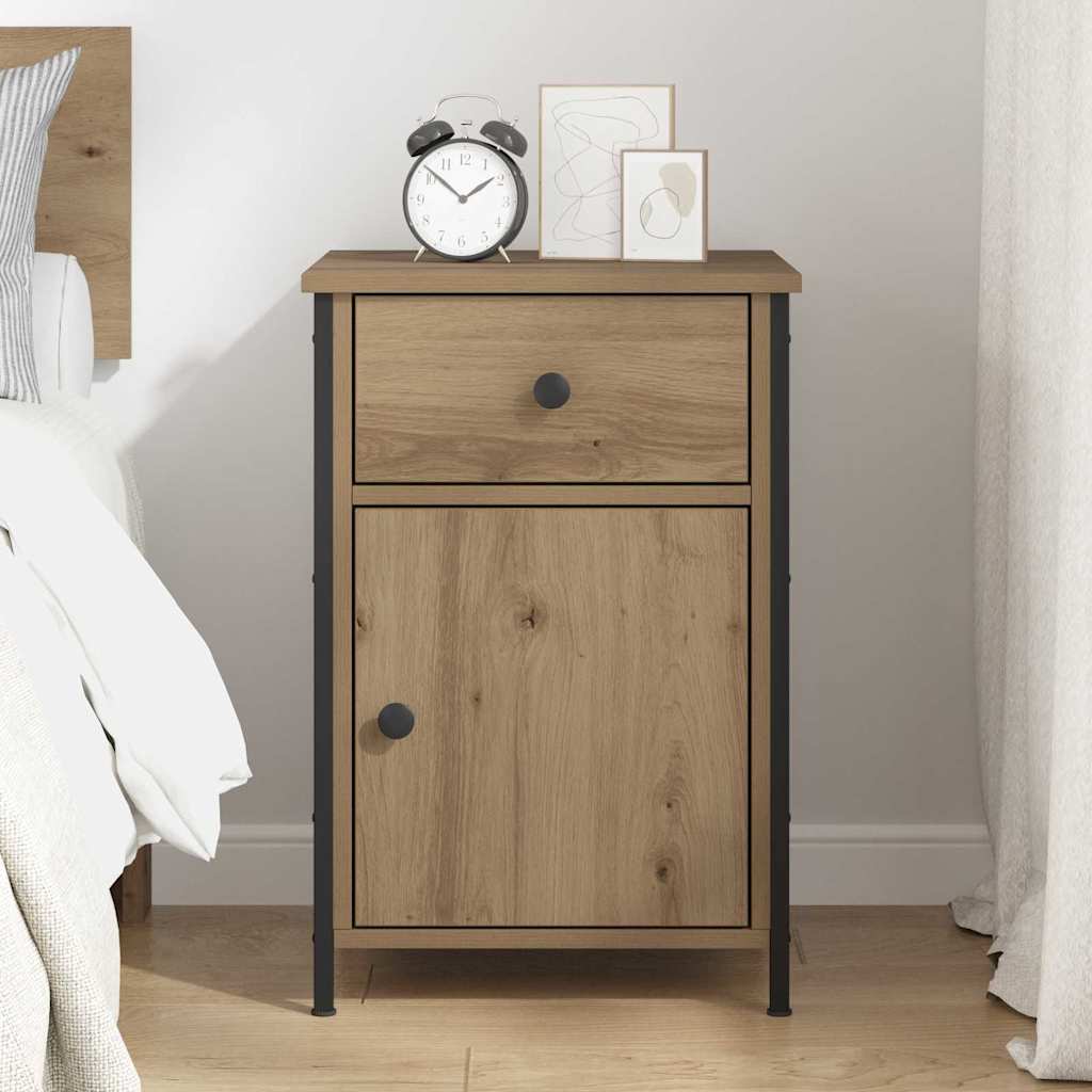 Nattbordskap Artisan Eik 40 x 42 x 60 cm Konstruert tre