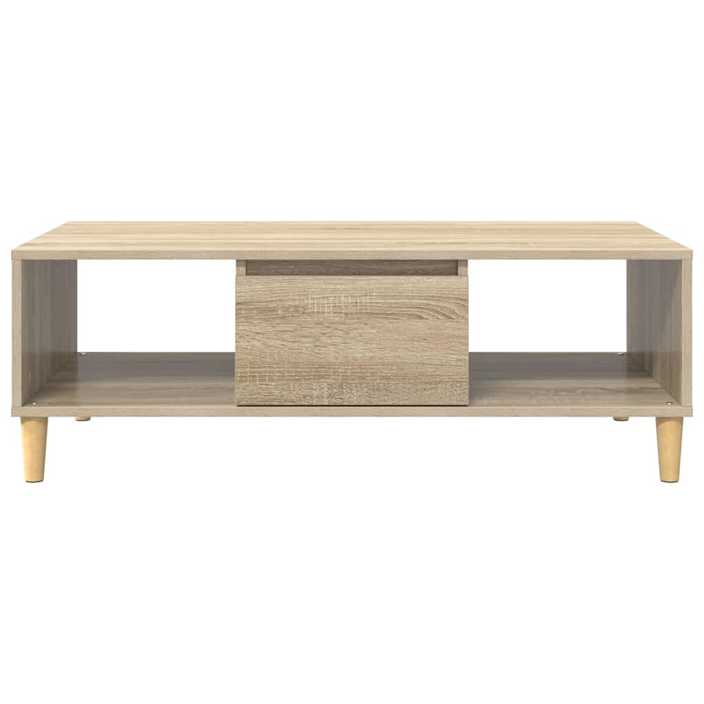Kaffebord Sonoma eik 102 x 55 x 35 cm Konstruert tre