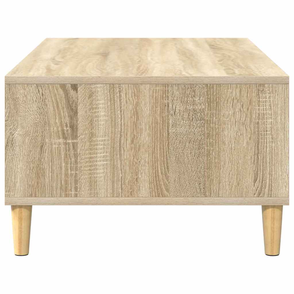 Kaffebord Sonoma eik 102 x 55 x 35 cm Konstruert tre