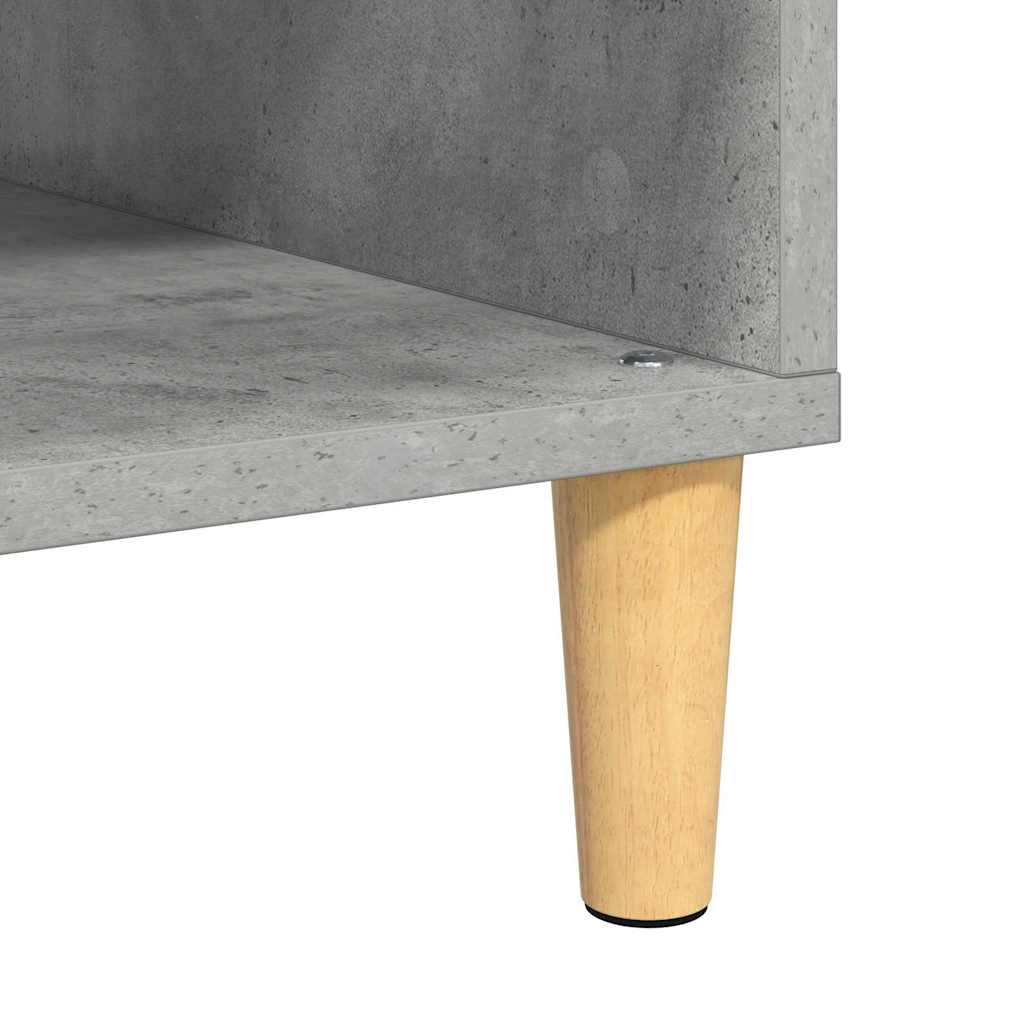 Kaffebord Betonggrå 102 x 55 x 35 cm Konstruert tre